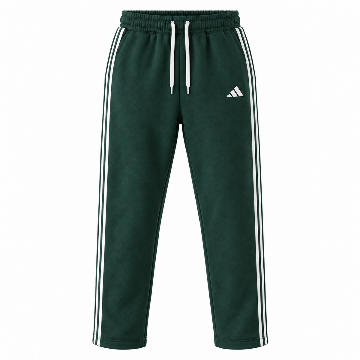 Real Madrid Quarter-Zip Tracksuit Set – Dark Green