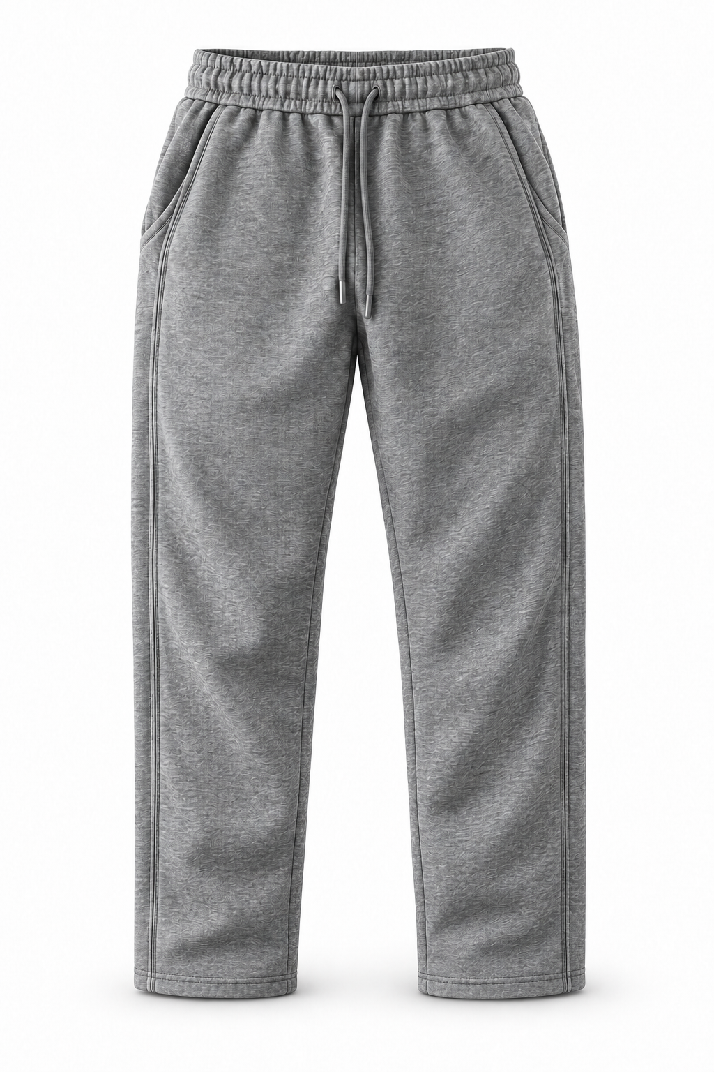 Heather Grey Drawstring Joggers