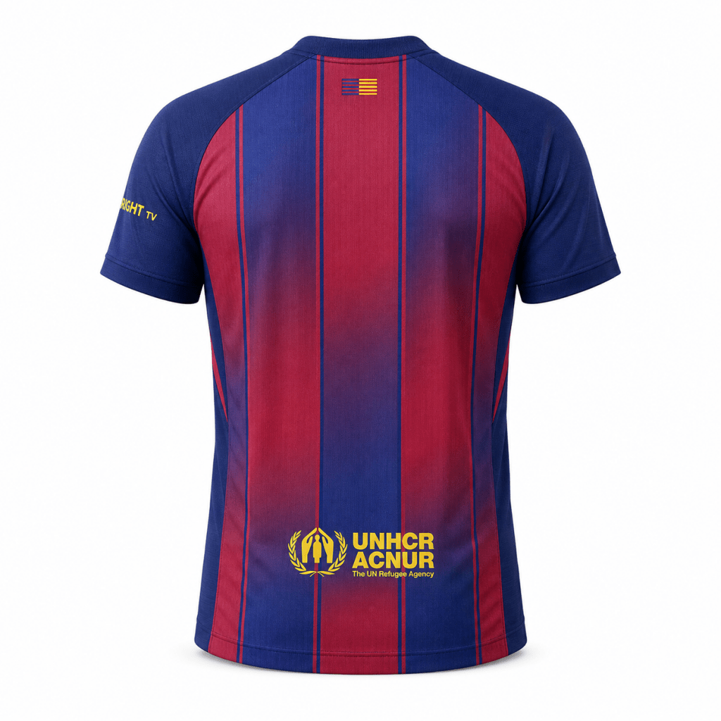 FC Barcelona Home Jersey 2024/25 – Blue & Red Stripes | Darkdxb - Jersey - Darkdxb