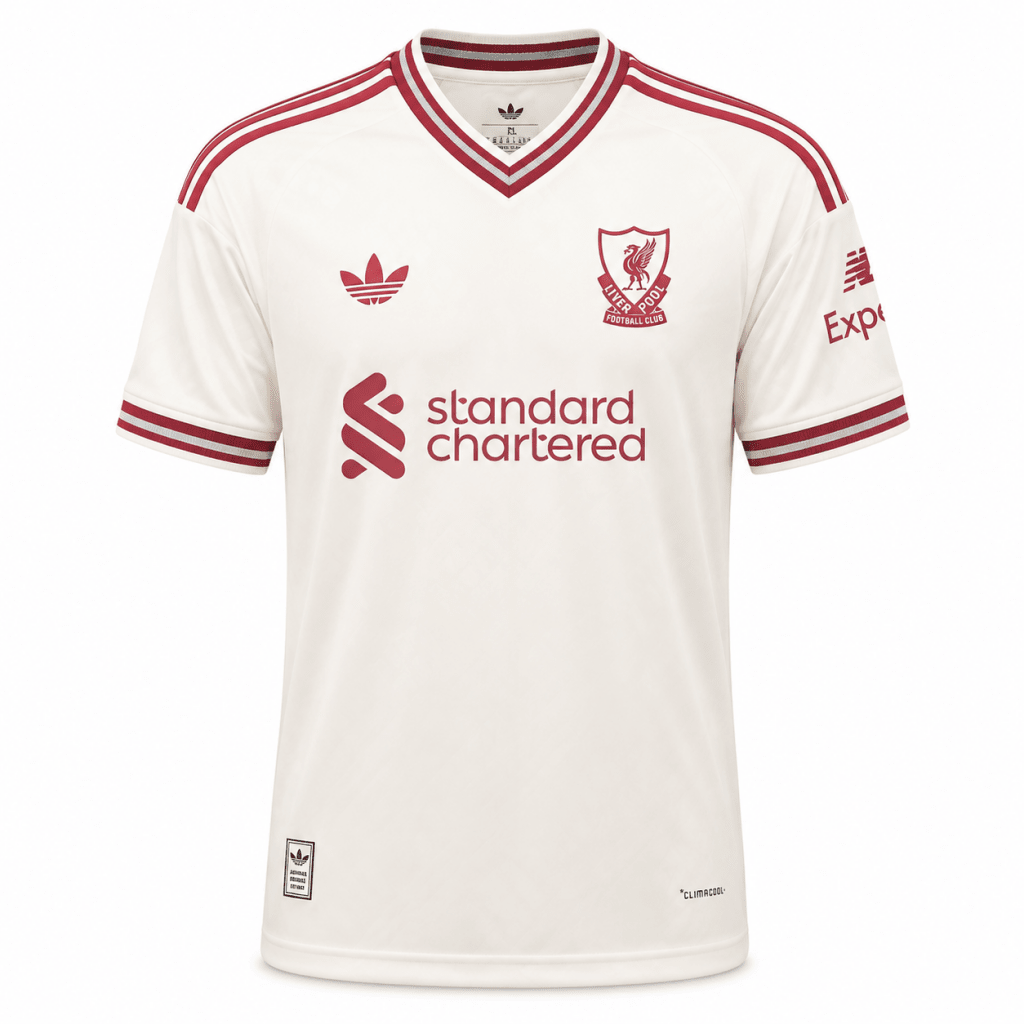 Liverpool FC Away Jersey – White - Jerseys - Darkdxb