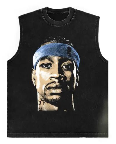 The Answer Graphic Muscle Tee — Allen Iverson Edition - Darkdxb