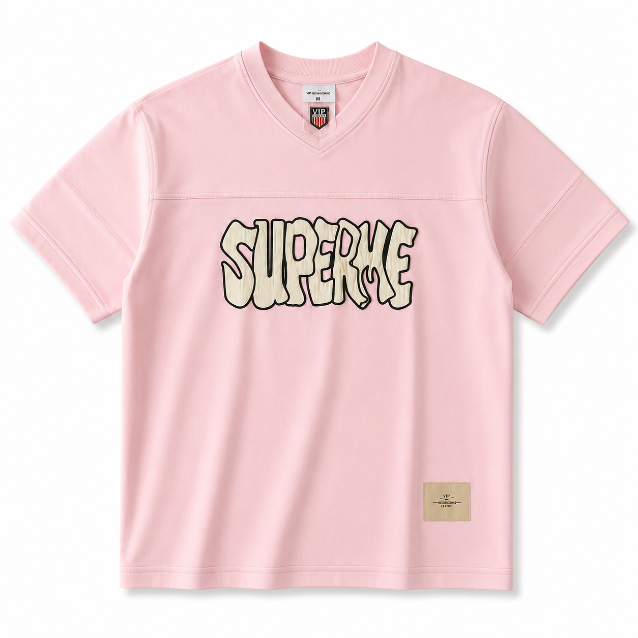 Supreme Pink Graphic Oversized T-Shirt – Premium Streetwear Cotton Tee