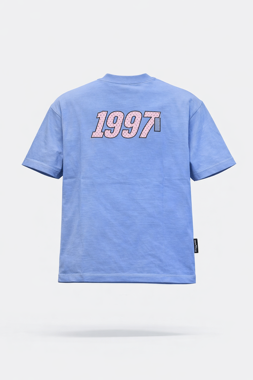 1997 Vintage Style Oversized Blue T-Shirt