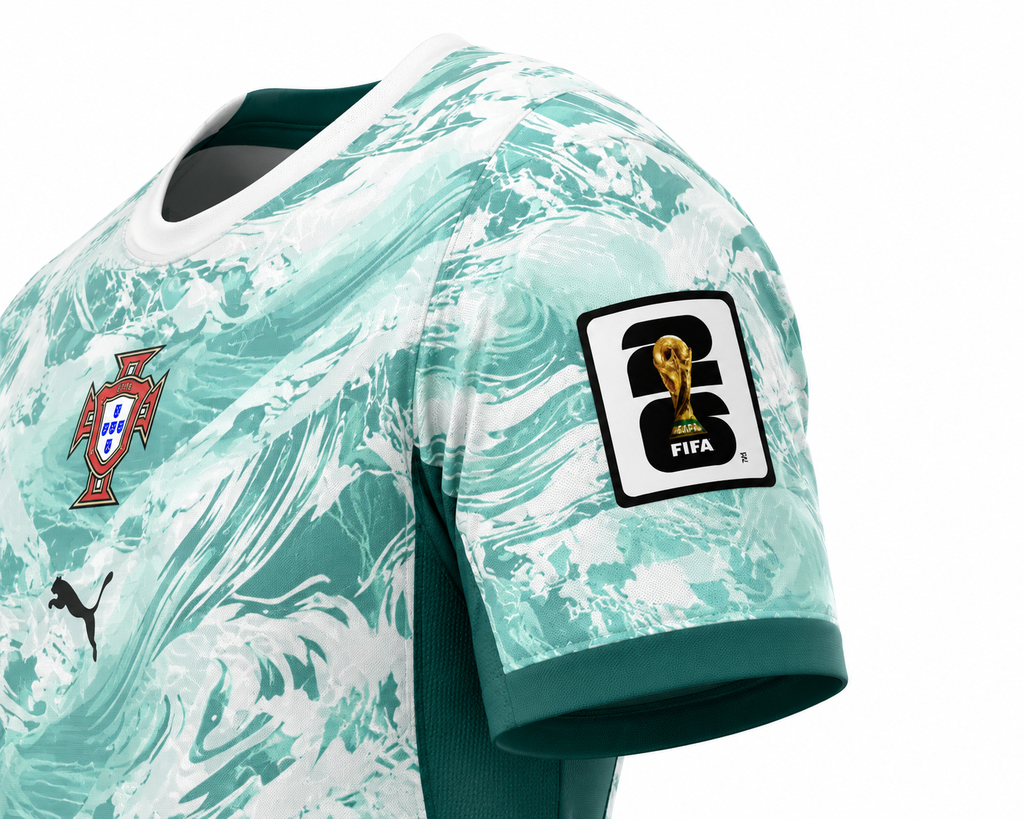 Portugal 2026 World Cup Away Jersey – Mint Green Edition