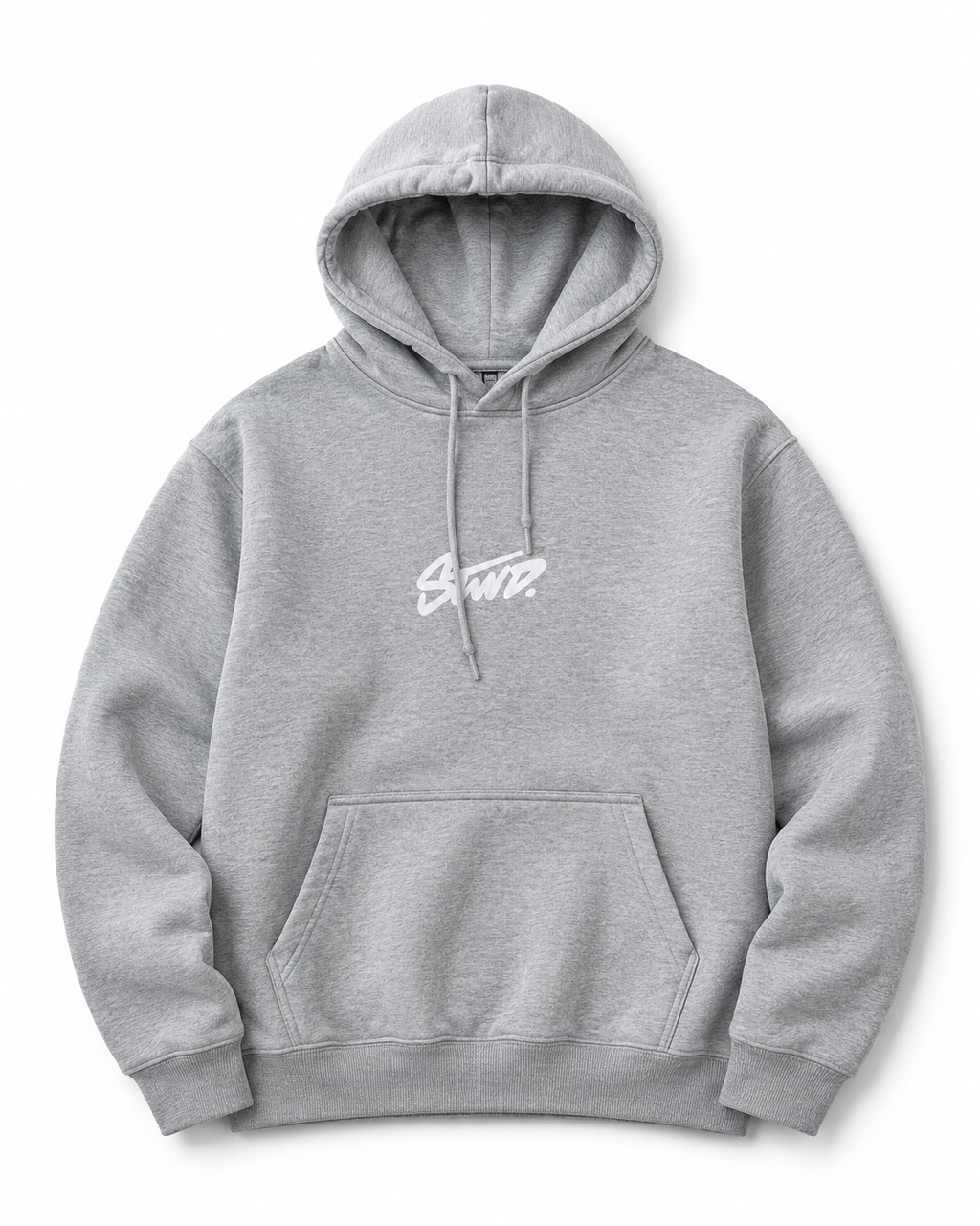 Stwd Grey Graphic Logo Hoodie