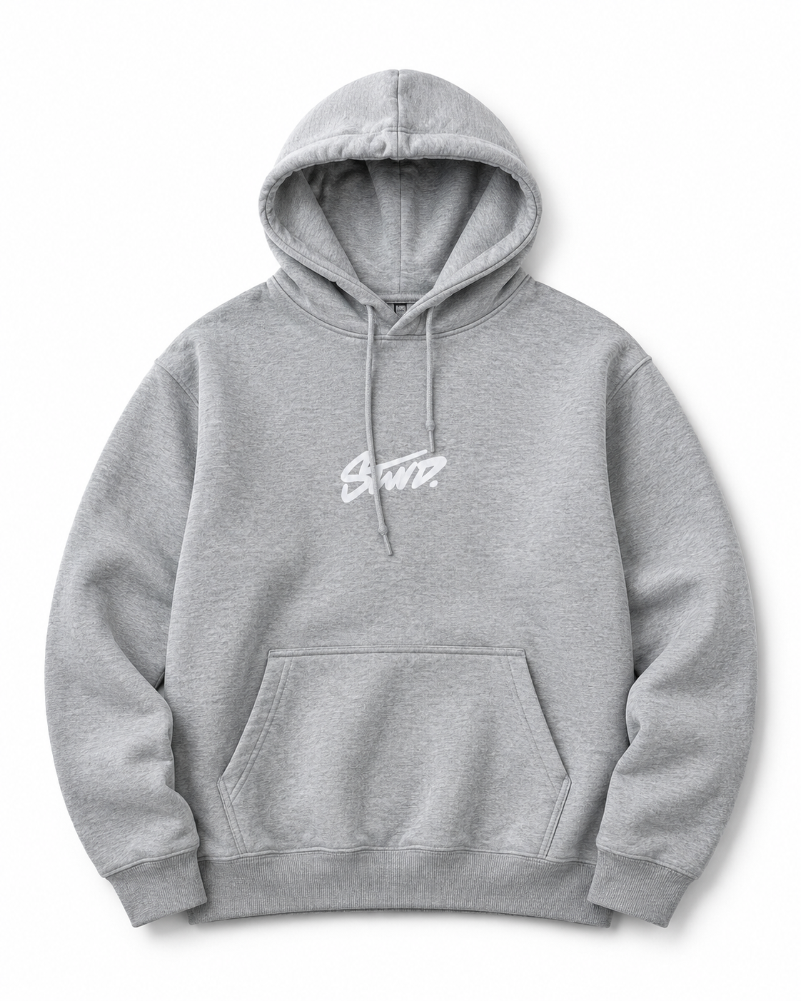 Stwd Grey Graphic Logo Hoodie