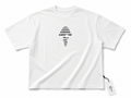 Men's White Oversized Graphic T-Shirt – Typography Back Print Streetwear Tee