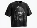 Captain Jack Sparrow Vintage Wash Graphic Tee