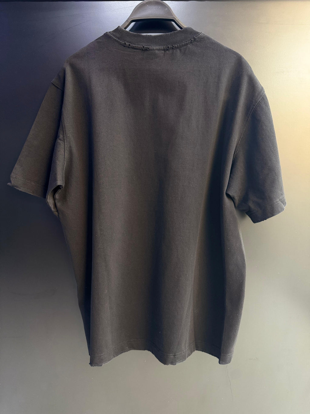 ATFANSON Men's Black Graphic T-Shirt - Abstract Gold Print "ATFANSON" Tee