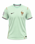 France 2026 Away Football Jersey – Mint Green Performance Shirt (Back View)