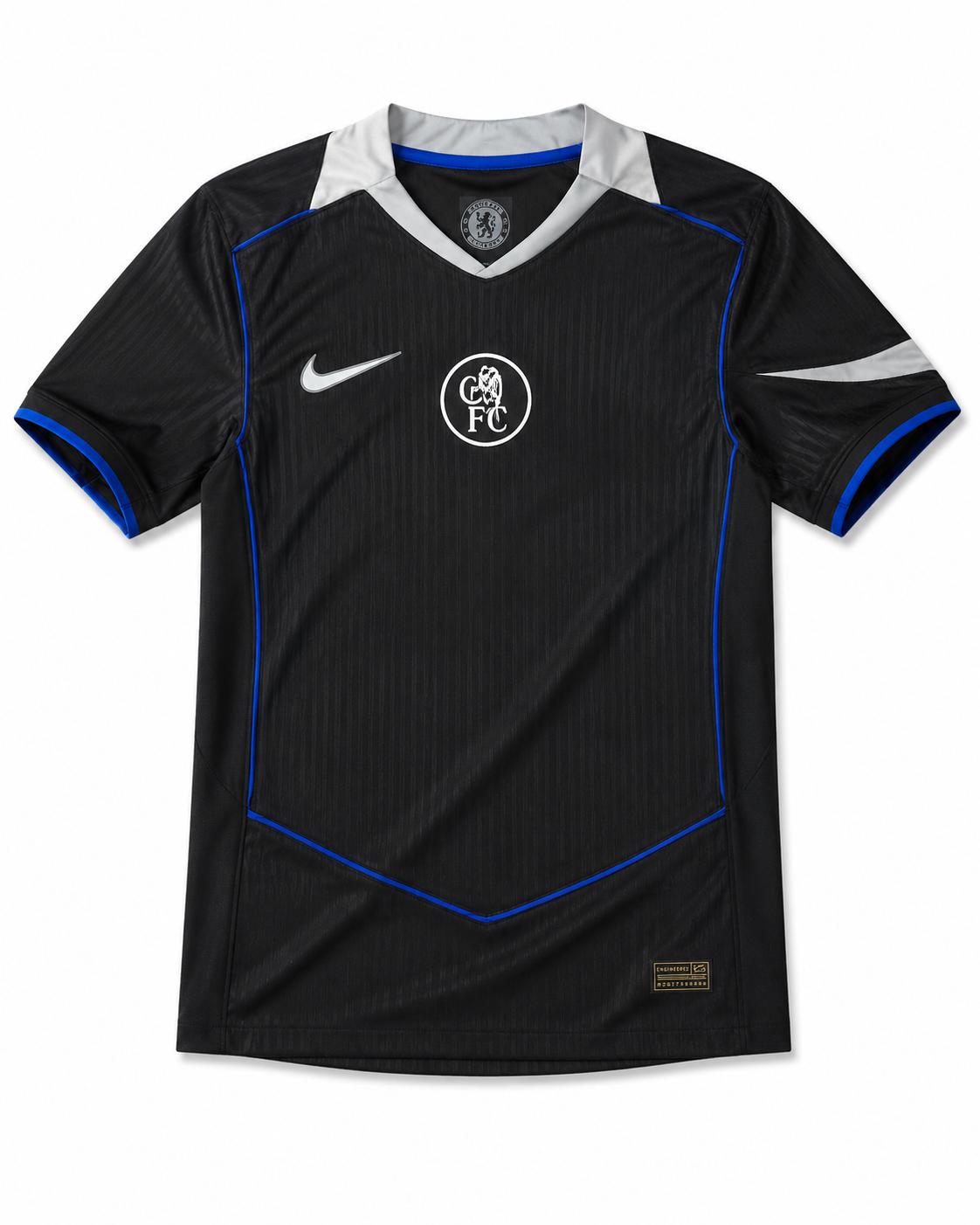 Chelsea Black Third Football Jersey – Premium Fan Edition | Performance Match Shirt