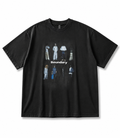 Boundary Oversized Graphic T-Shirt – Black Streetwear Edition