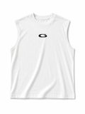 BLSKSTUDIO Men's Oversized Sleeveless Tank Top – White