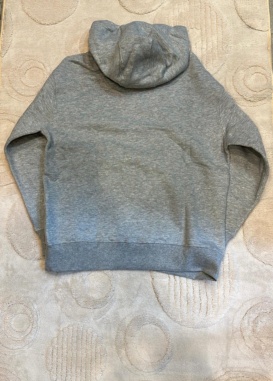 Pull & Bear Essential Comfort Fit Hoodie - Heather Grey