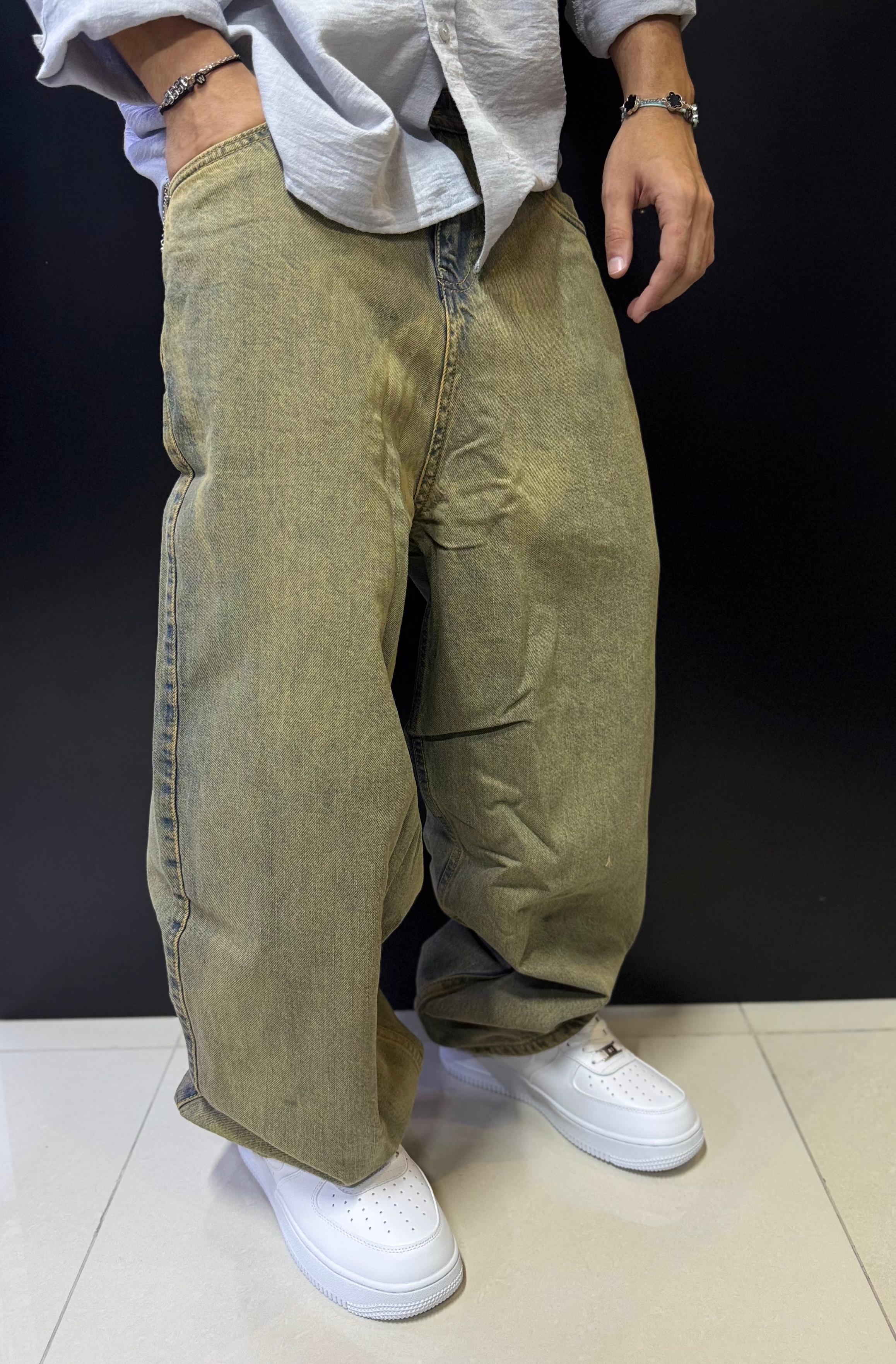 STWD Khaki Baggy Jeans