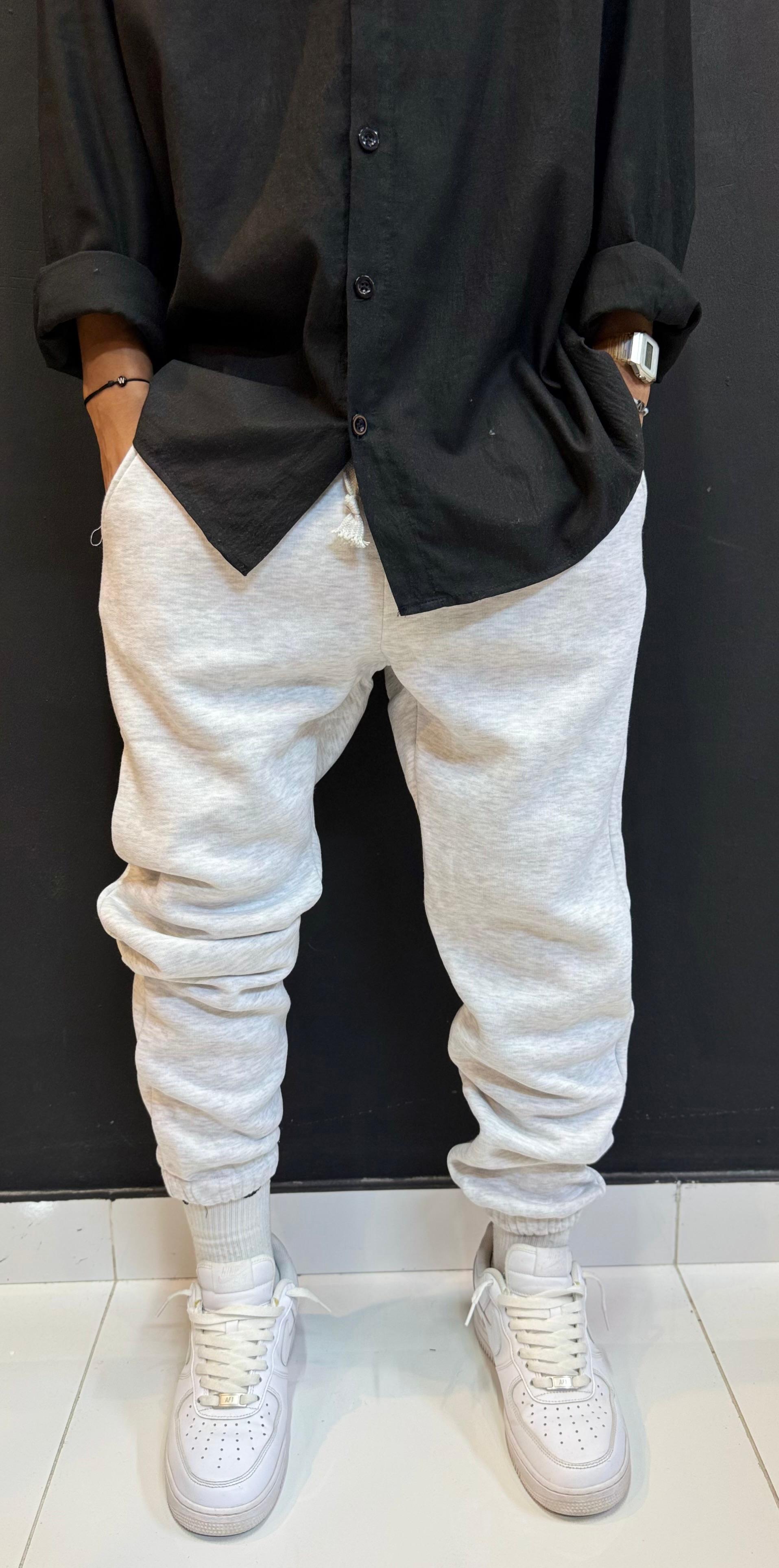 Last pick Minimalist Heather Grey Stacked Fleece