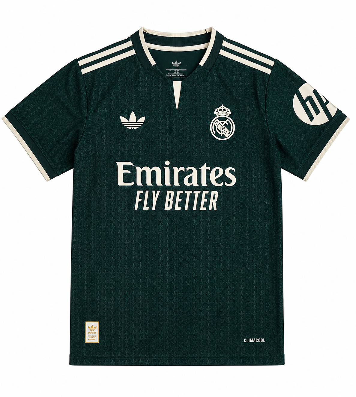 Real Madrid Dark Green Retro Football Jersey