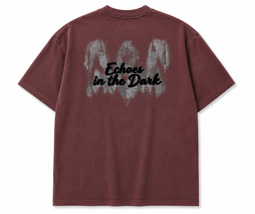 Whispers of the Night Vintage Wash Oversized T-Shirt