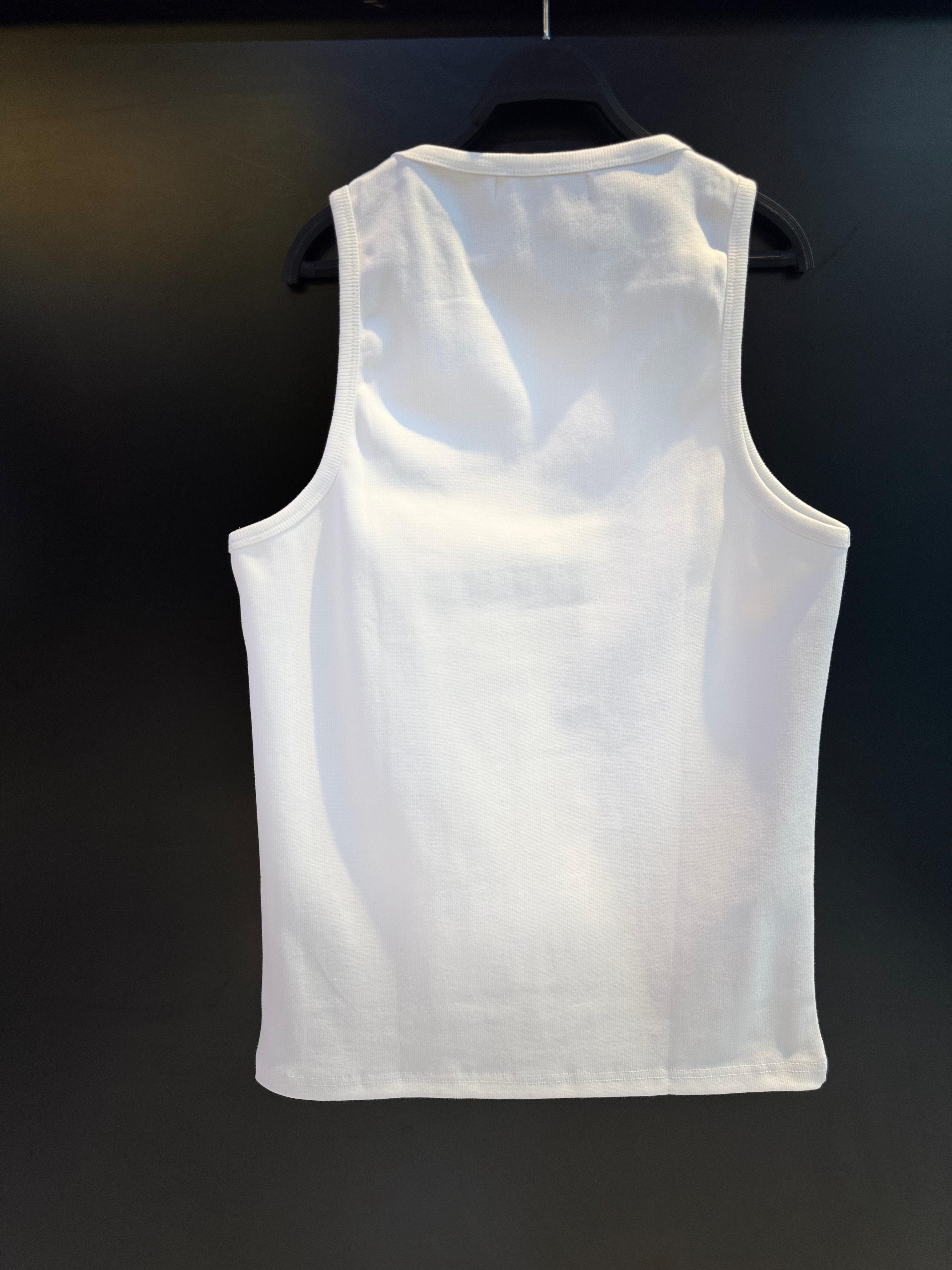 Zara new white  Ribbed Tank Top8