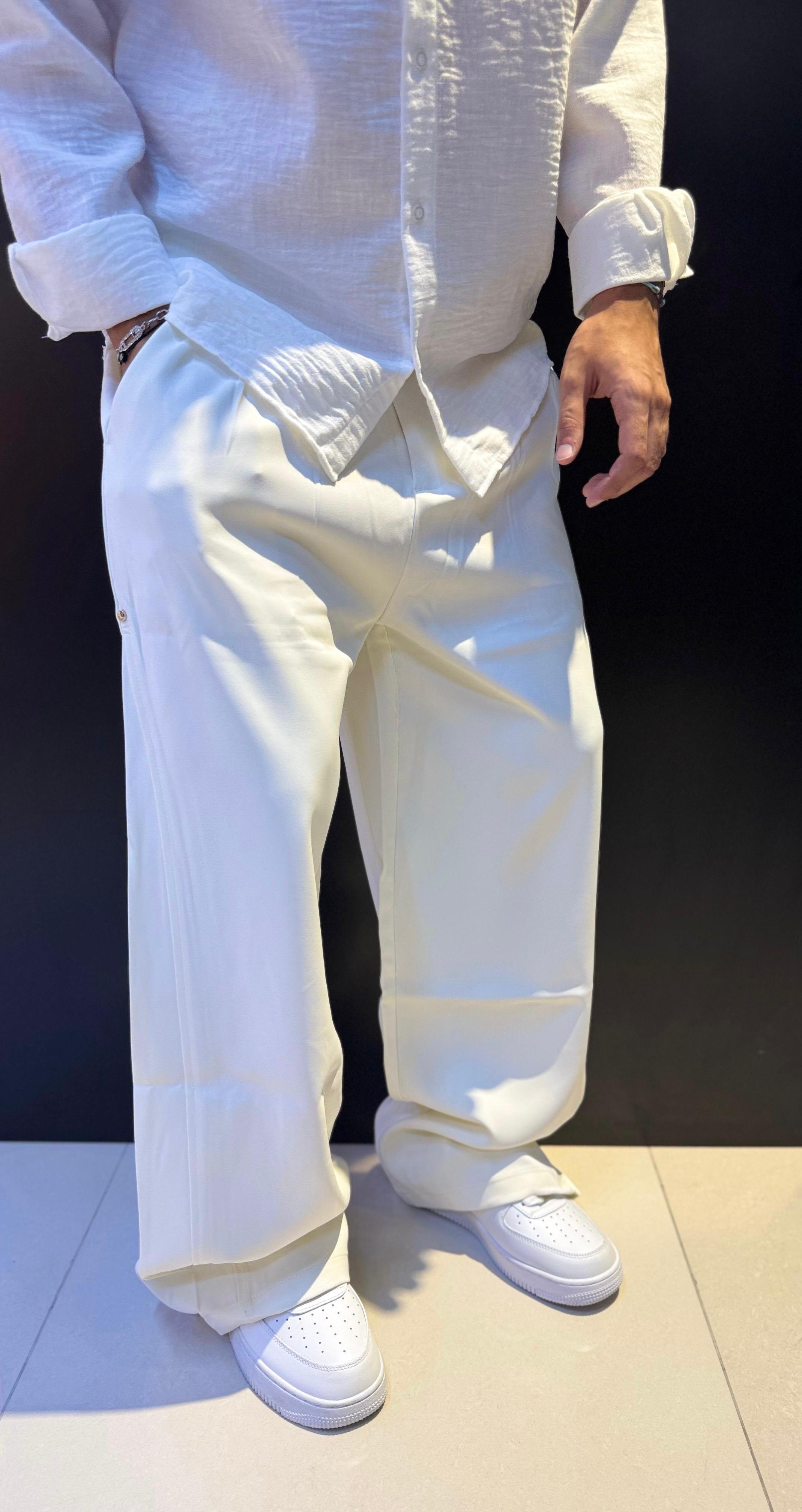 Men's Wide-Leg Trousers