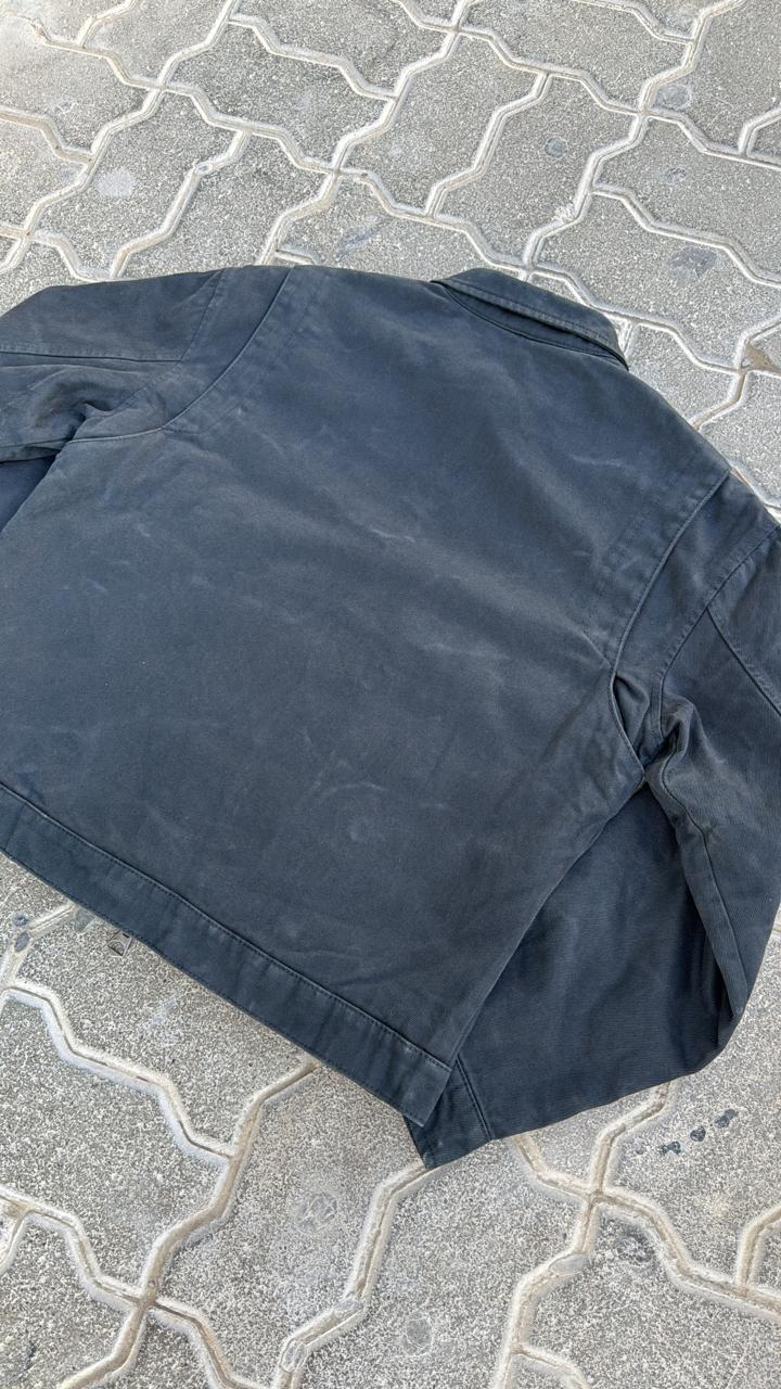Zara Dark Washed Blue Zip-Up Jacket
