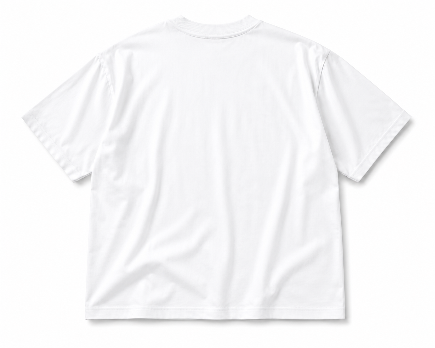 Youth Graphic Oversized White T-Shirt