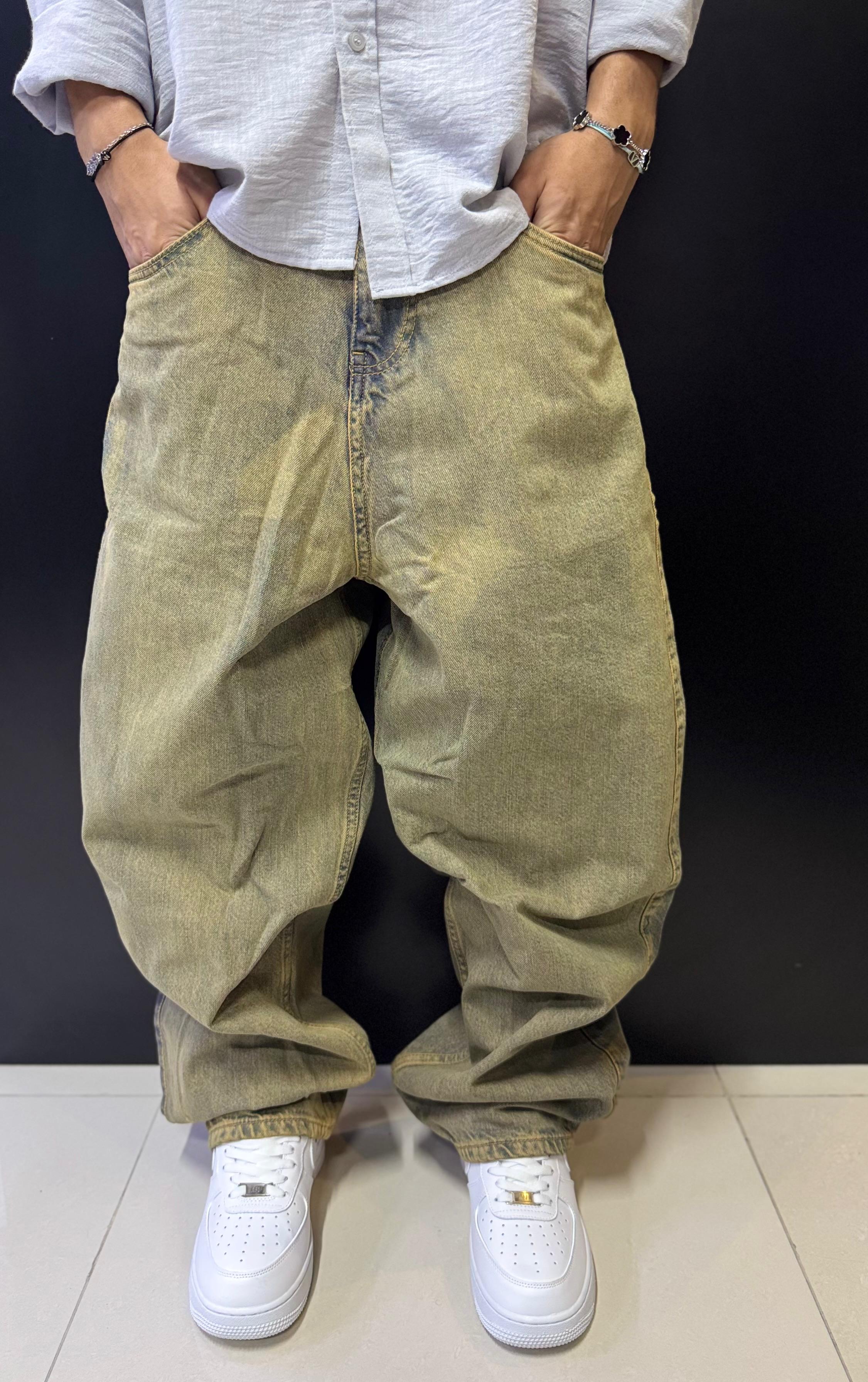 STWD Khaki Baggy Jeans