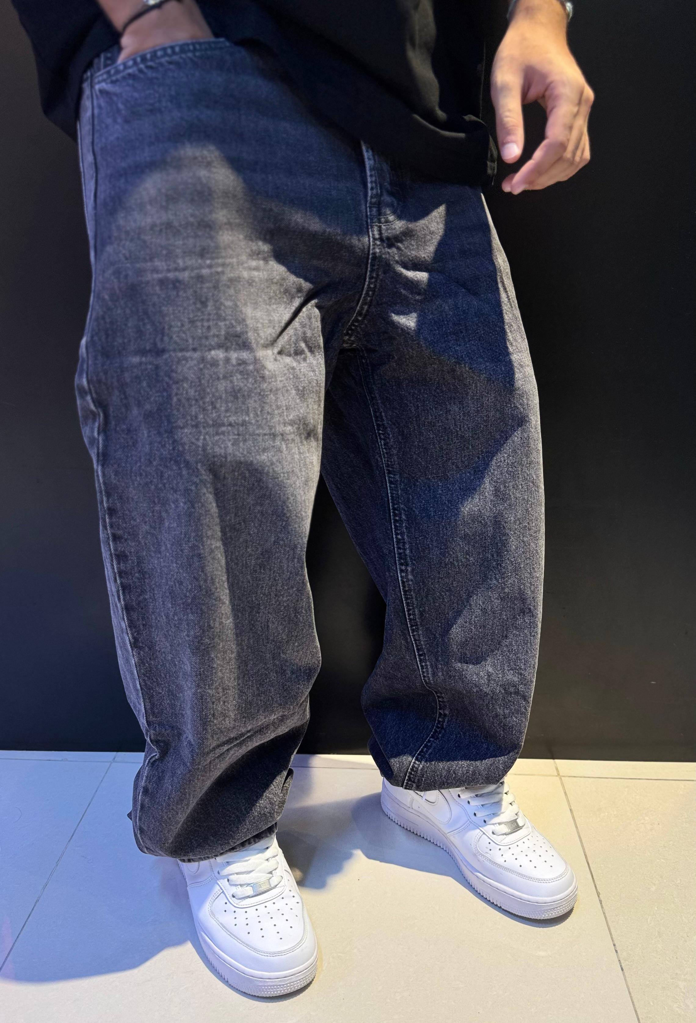 Baggy Black Denim Jeans