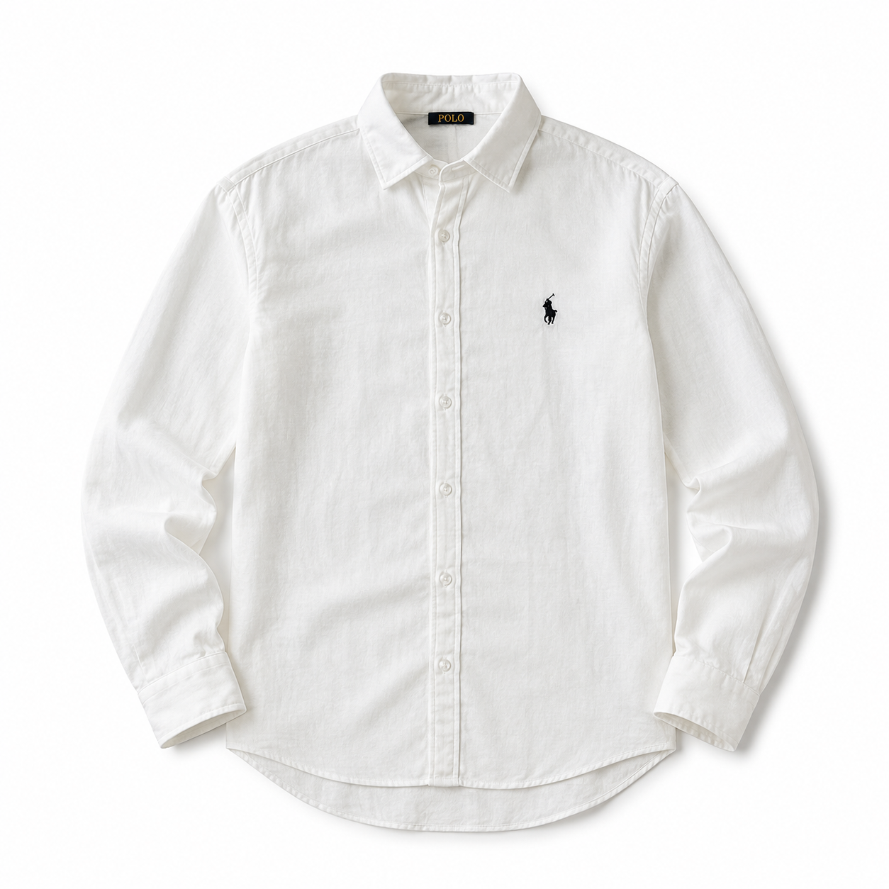 Polo Classic White Button-Up Shirt