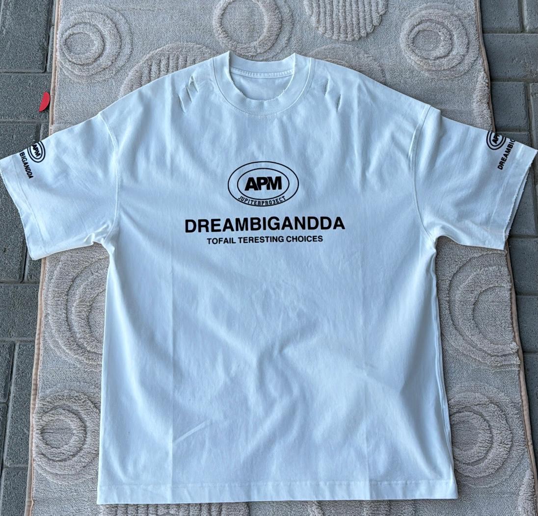 APM DREAMBIGANDDA 'TOFAIL TERESTING CHOICES' Distressed T-Shirt