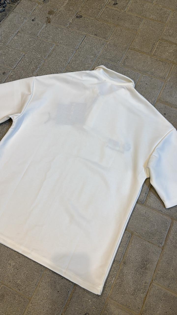 PUMA BMW M Motorsport White Oversized Fit Polo Shirt
