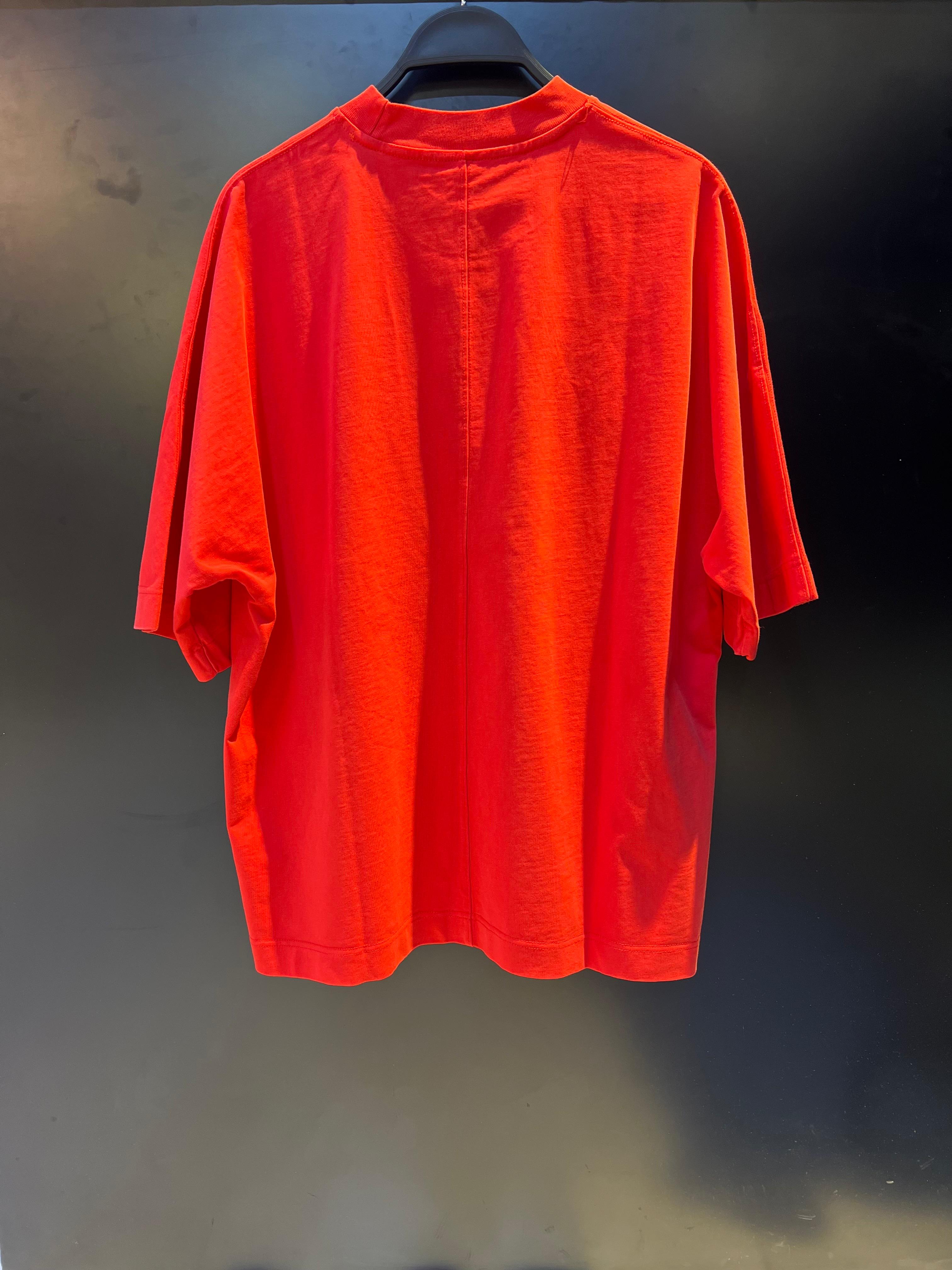 Men's Red Oversized T-Shirt