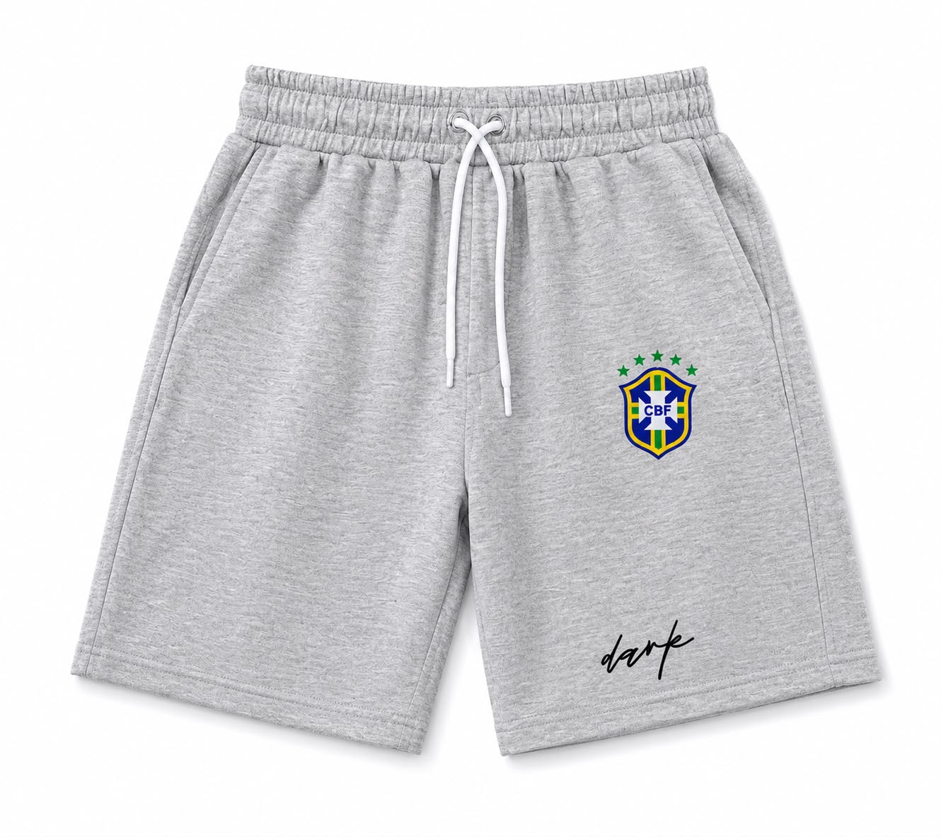 Brazil Graphic T-Shirt & Grey Shorts Set