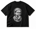 Youth Graphic Oversized Black T-Shirt