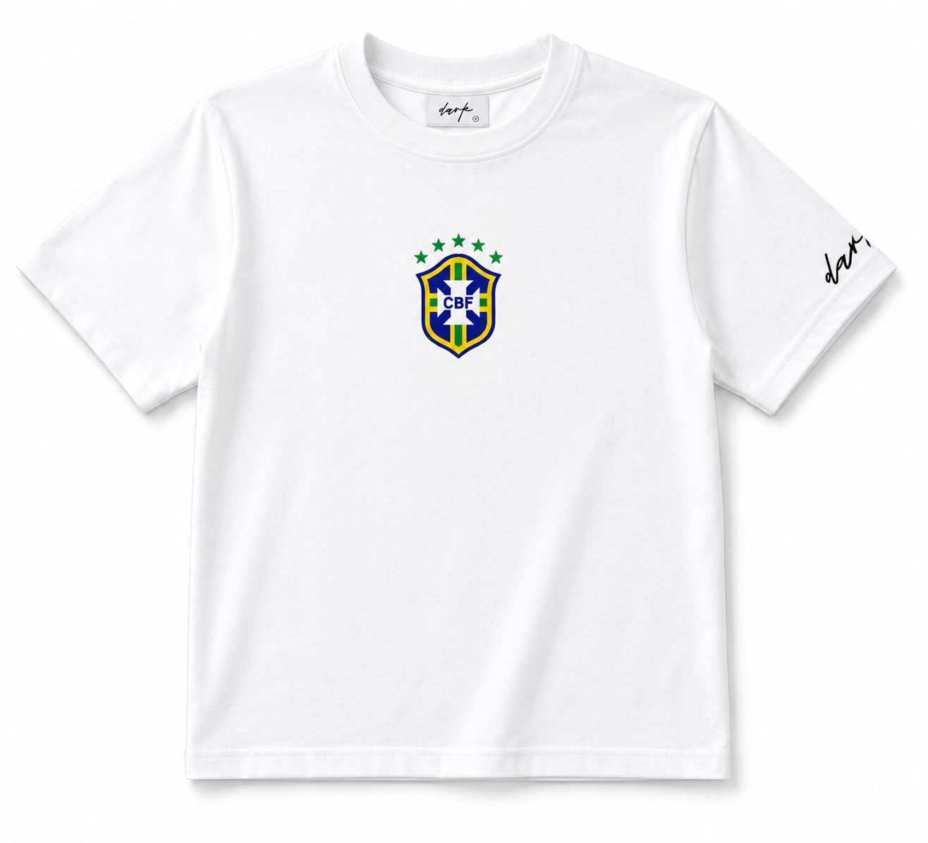 Brazil Graphic T-Shirt & Grey Shorts Set