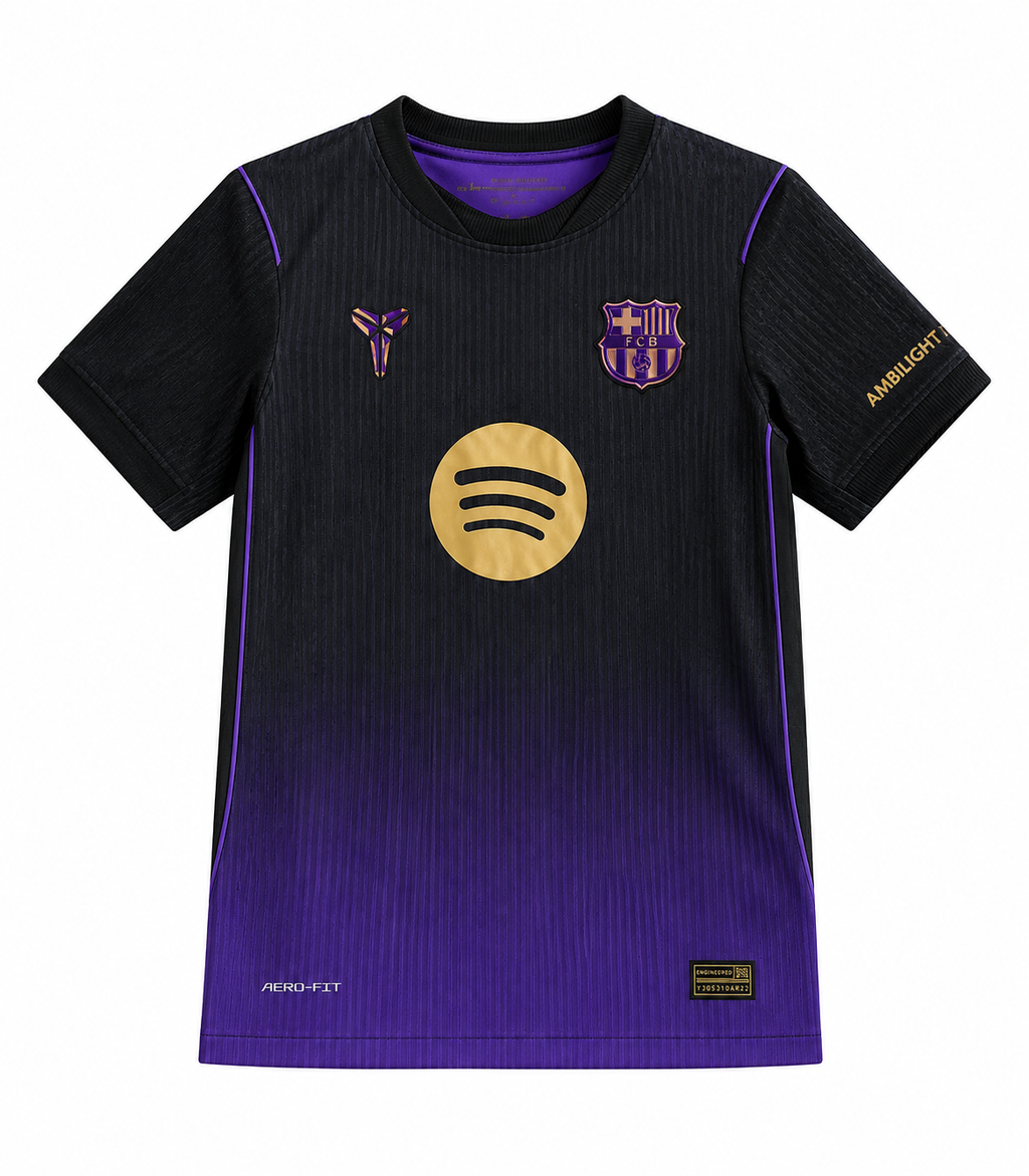 Barcelona Black & Purple Special Edition Football Jersey