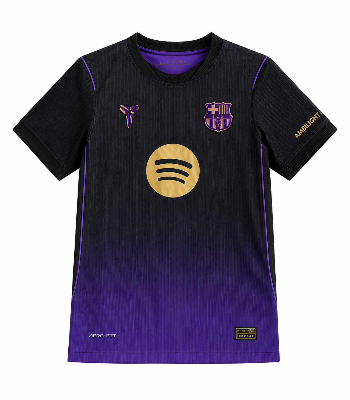Barcelona Black & Purple Special Edition Football Jersey