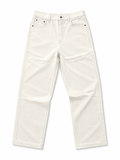 Urban Off-White Wide Leg Denim Jeans – Premium Relaxed Fit Everyday Pants
