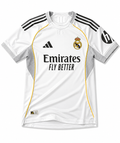Real Madrid 2025/26 Home Football Jersey – White Match Edition
