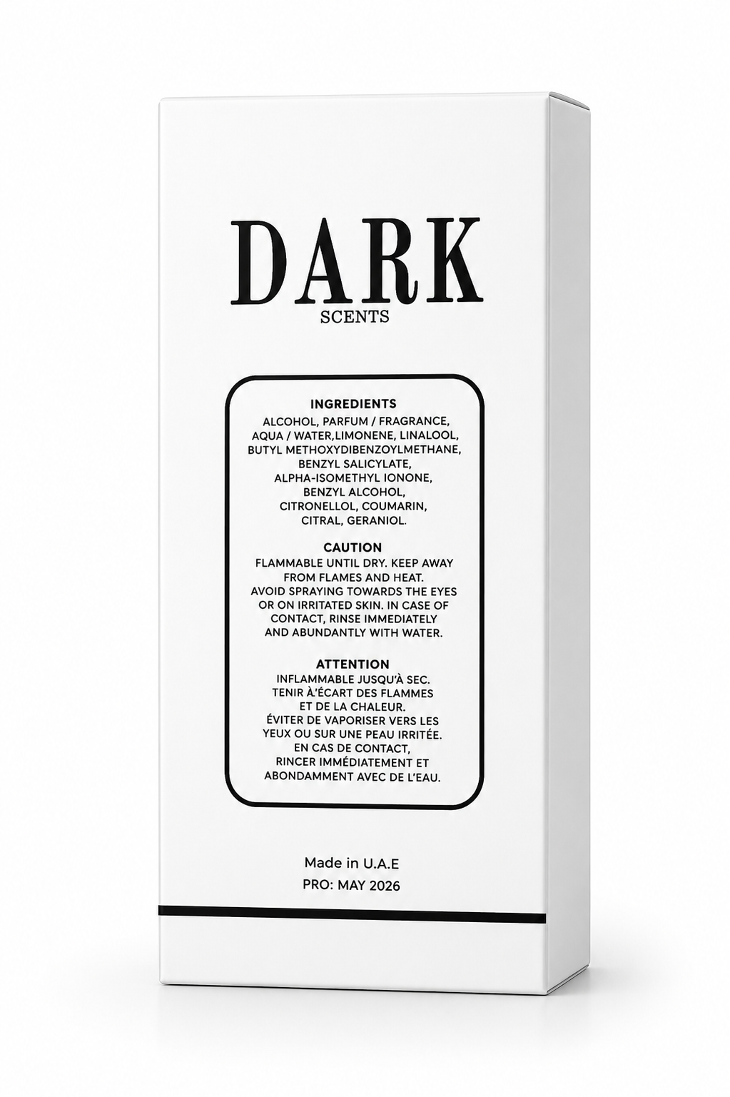 DARK Scents 8PM Rebel