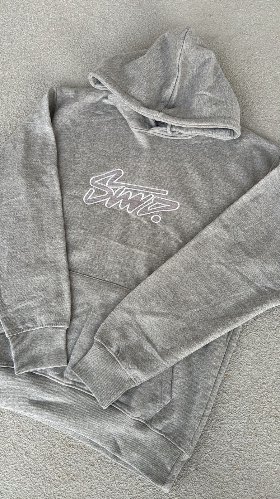 STWD Classic Heather Grey "STWD" Graphic Hoodie | Streetwear Essential