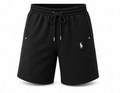 Classic Black Premium Fleece Drawstring Shorts