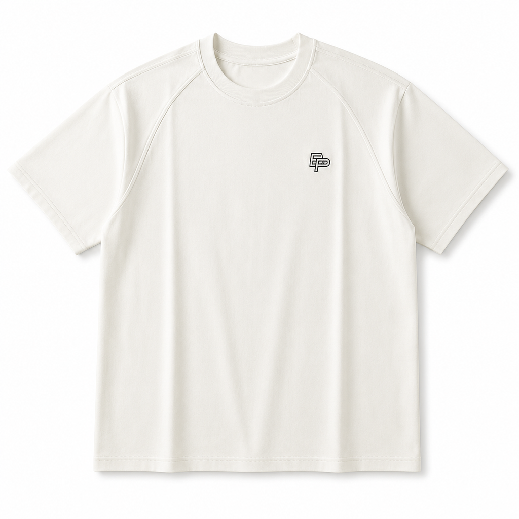 BP Chase Dreams Oversized White T-Shirt – Premium Minimal Streetwear Tee