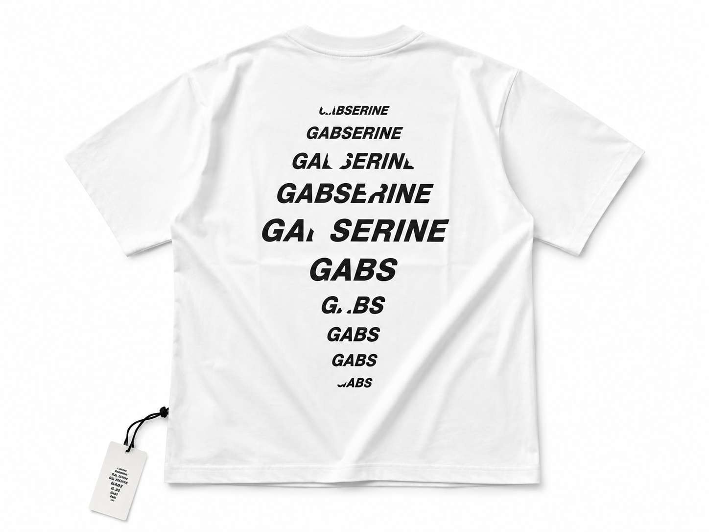 Men's White Oversized Graphic T-Shirt – Typography Back Print Streetwear Tee