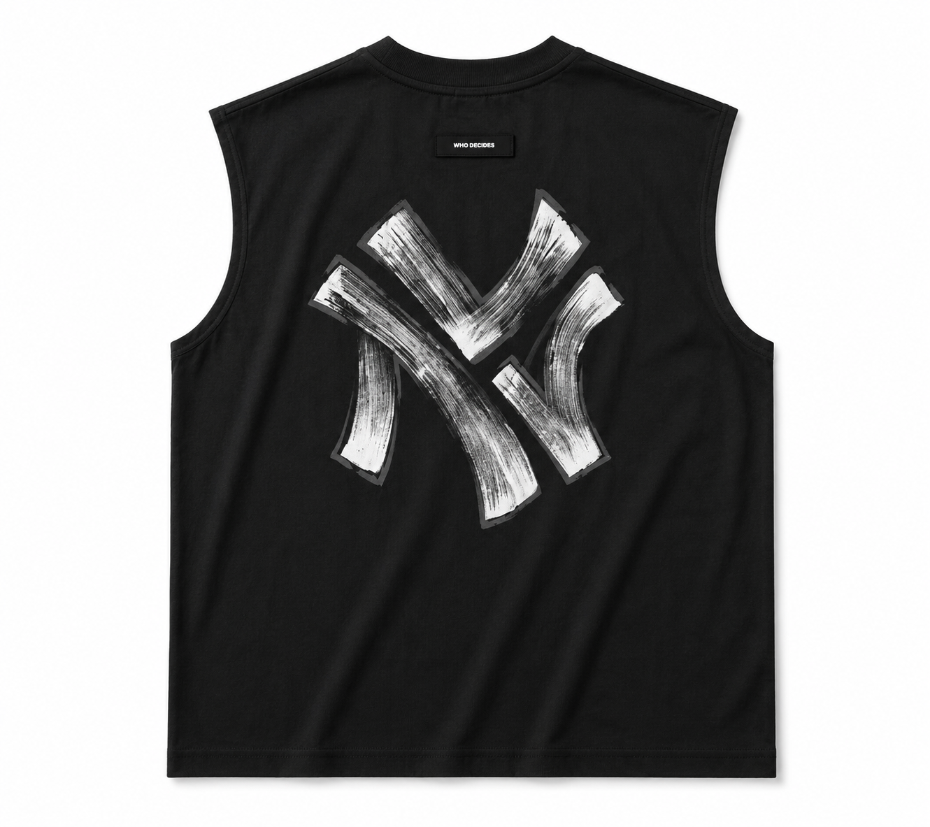 Black Indians Graphic Sleeveless Muscle Tee