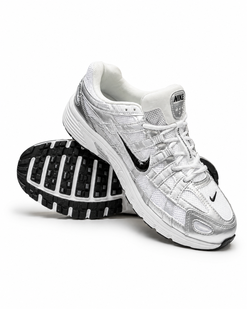 Nike P-6000 Metallic Silver & White Edition