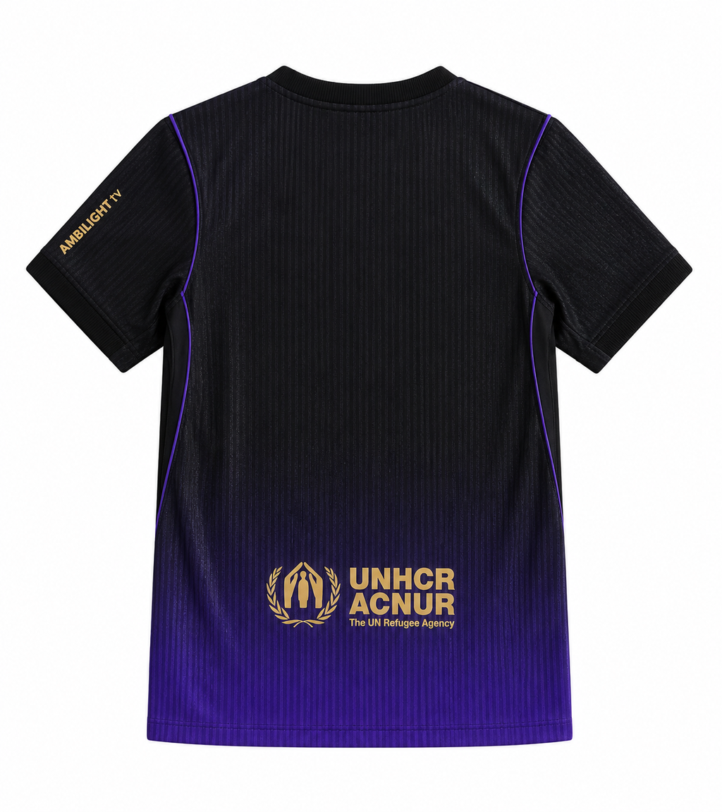 Barcelona Black & Purple Special Edition Football Jersey