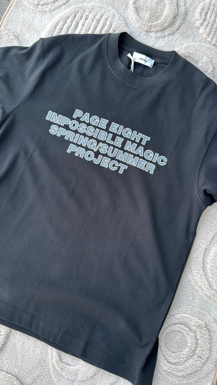 Black Anatomical Molar Tooth T-Shirt