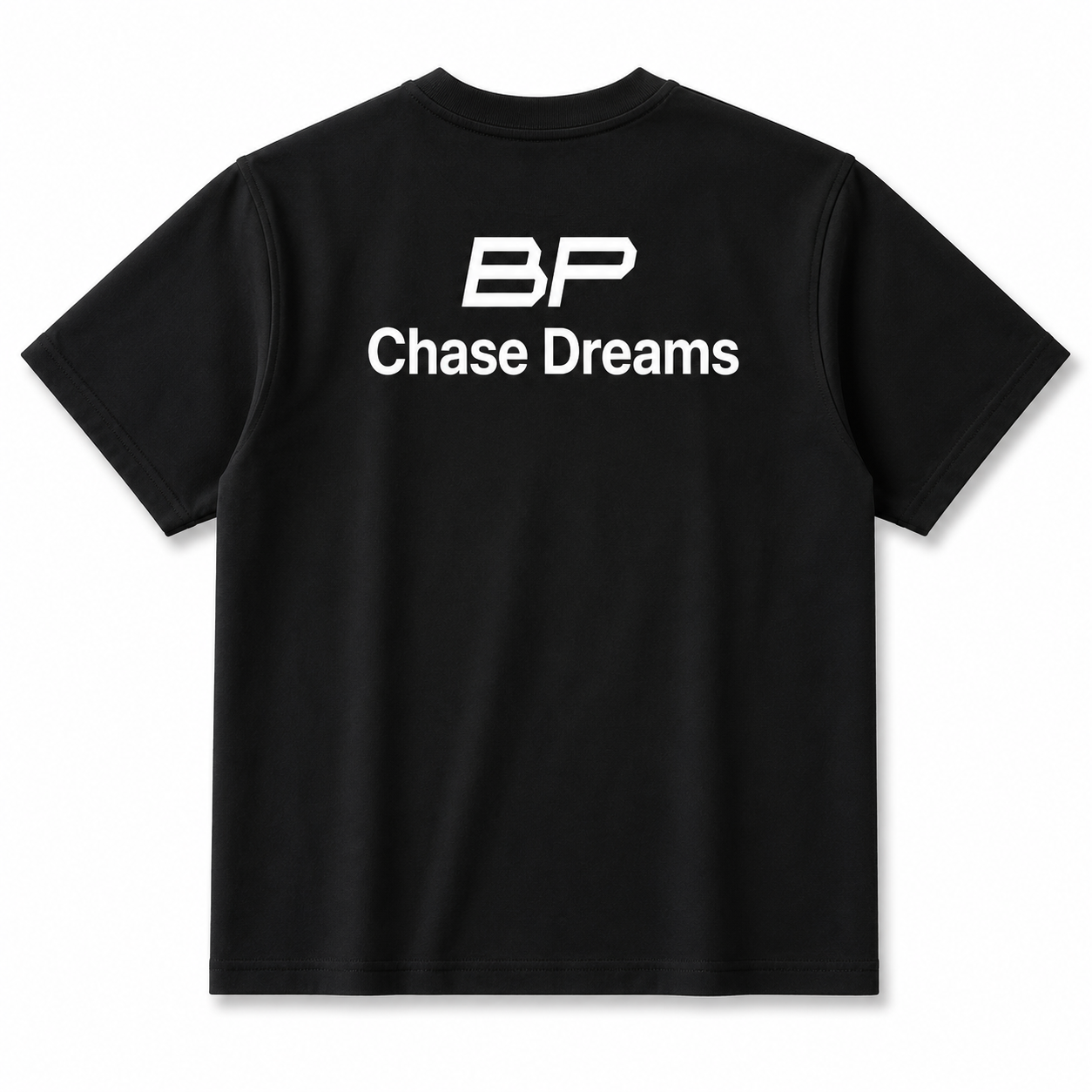 BP Chase Dreams Oversized Black T-Shirt – Premium Minimal Streetwear Tee