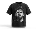 Lionel Messi Graphic Vintage Wash Oversized Tee